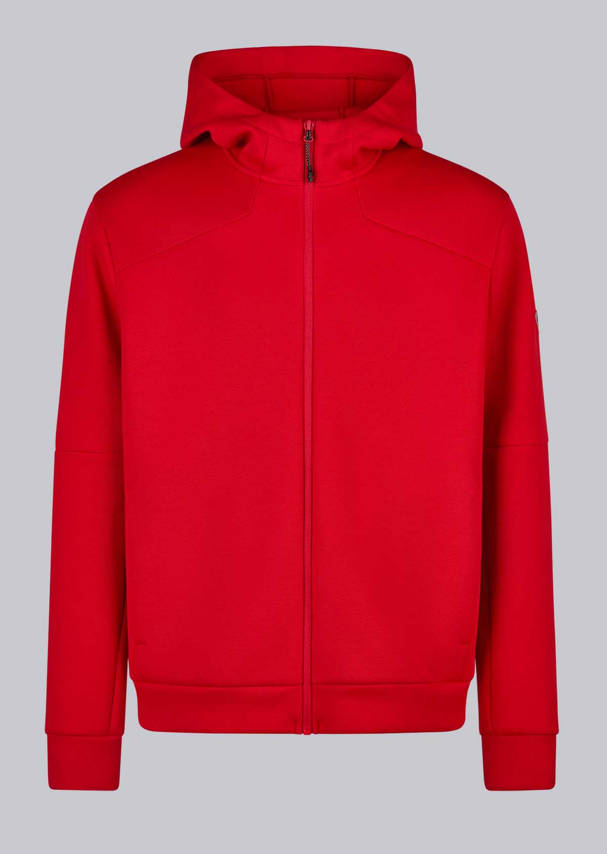 1729-007-0081 BP® Sweatjacke mit Kapuze rot Cover Bild